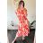 Ärmelloses langes Sommerkleid für Damen (Einheitsgröße S/M) ICECOOL AINUOSI FRENCH FASHION FMPZM23024-6 -   oranžová -   M / L