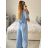 Elegantes Damen-Partykleid mit langen Ärmeln (S/M ONE SIZE) ITALIAN FASHION IM322282