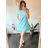 Sommerkleid Langarm geblümte Damen (UNI S / L) ITALIAN FASHION IMK20150 -   Geben Sie eine Notiz ein -   44