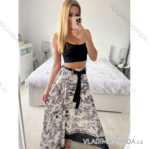 Kleid mit 3/4 Ärmeltasche für Damen (uni sl) ITALIAN Fashion IM3181746