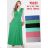 Langes, elegantes Icecool-Kurzarmkleid für Damen (M/L, XL/XXL) AINUOSI ITALIAN FASHION IMB239970