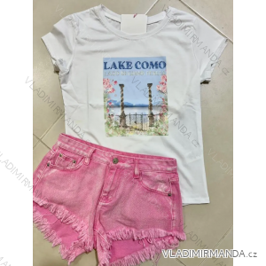 Kurzarm-T-Shirt für Damen (S/M EINHEITSGRÖSSE) ITALIAN FASHION IMPLP2311600055
