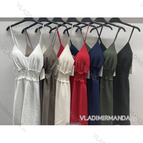 Trägerloses Sommerkleid für Damen (Einheitsgröße S/M) ITALIAN FASHION IMPDY23LS20122