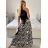Langes ärmelloses Sommerkleid für Damen (Einheitsgröße S/M) ITALIAN FASHION IMM23M3667