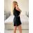 Kleid Oversize Kurzarm Damen (4XL/5XL ONE SIZE) ITALSKÁ MÓDA IM422026