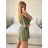 Kleid Oversize Kurzarm Damen (4XL/5XL ONE SIZE) ITALSKÁ MÓDA IM422026