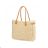 Boho-Sommerhandtasche für Damen (43 cm x 34 cm x 10 cm) Versoli VER24TOR-PA-2 dunkelbraun EINHEITSGRÖSSE