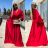 Langes glitzerndes Langarm-Partykleid für Damen (Einheitsgröße S/M) ITALIAN FASHION IMPBB2315162