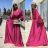Langes glitzerndes Langarm-Partykleid für Damen (Einheitsgröße S/M) ITALIAN FASHION IMPBB2315162
