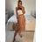 Langer Tüllrock für Damen (Einheitsgröße S/M) ITALIAN FASHION IMWAA234212