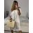 Damen-Sommerkleid aus Spitze mit kurzen Ärmeln (Einheitsgröße S/M) ITALIAN FASHION IM423271/DU