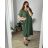 Shirt verlängert 3/4 Langarm Damen (L/XL/2XL ONE SIZE) ITALIAN FASHION IM423025
