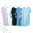 Šaty košilové oversize krátký rukáv dámské (M/L//XL ONE SIZE) ITALSKÁ MÓDA IM4225251