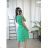 Sommerkleid Carmen aus Musselin für Damen (Einheitsgröße S/M) ITALIAN FASHION IMWE231506