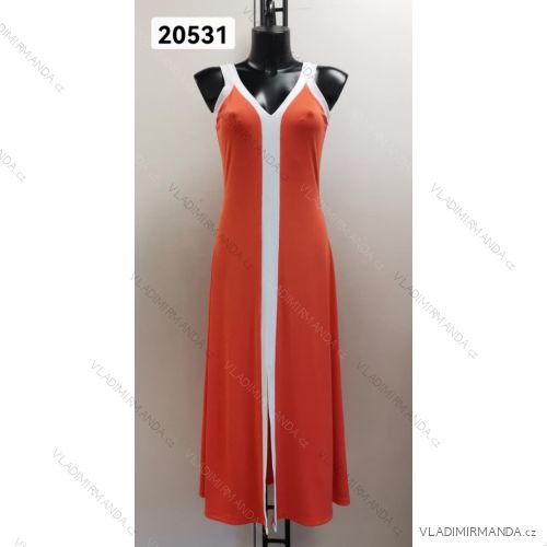 Langes Partykleid mit Riemchen für Damen (Einheitsgröße S/M) ITALIAN FASHION IMM235602