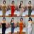 Langes Partykleid mit Riemchen für Damen (Einheitsgröße S/M) ITALIAN FASHION IMM235602