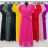 Shirt verlängert 3/4 Langarm Damen (L/XL/2XL ONE SIZE) ITALIAN FASHION IM423025