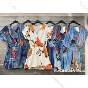 Langer, eleganter, ärmelloser Damen-Overall (Einheitsgröße S/M) ITALIAN FASHION IMWGS231166