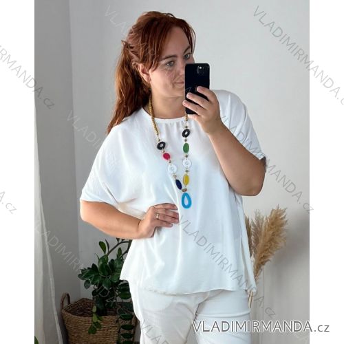 Gestrickter Rollkragenpullover für Damen mit langen Ärmeln (Einheitsgröße S/M) ITALIAN FASHION IM323001