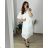 Damen-Sommerkleid aus Spitze in Übergröße mit kurzen Ärmeln (XL/2XL/3XL Einheitsgröße) ITALIAN FASHION IMB23HIPP 56/58 schwarz