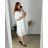 Damen Kurzarmtunika (uni xL / 2XL) TURKISH FASHION TM9200691 -   weiß -   56-58