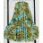 Damen-Sommerkleid mit 3/4-Ärmeln (Einheitsgröße S/M) ITALIAN FASHION IMPEM24g34