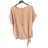 Tunika Kurzarm Frauen (uni s-l) ITALIAN FASHION IMD20123 M / L Kerosin
