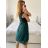 Kurzes Partykleid für Damen aus Tüll und Spitze (Einheitsgröße S/M/L) ITALIAN FASHION IMHMS23173
