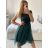 Kurzes Partykleid für Damen aus Tüll und Spitze (Einheitsgröße S/M/L) ITALIAN FASHION IMHMS23173 -   hellblau -   M / L