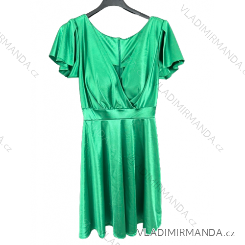 Kurzes, lässiges Kurzarmkleid für Damen (Einheitsgröße S/M) ITALIAN FASHION IMPSH236544