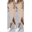 Midi-Sommerkleid mit Trägern für Damen (S/M EINHEITSGRÖSSE) ITALIAN FASHION IMWB23135 -   schwarz -   XS/S