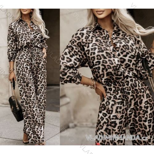 Langes Chiffon-Kurzarmkleid für Damen (S/M ONE SIZE) ITALIAN FASHION IMWGS231048