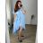Sommerkleid Carmen aus Musselin für Damen (Einheitsgröße S/M) ITALIAN FASHION IMWE231506 -   grün
 -   52/54