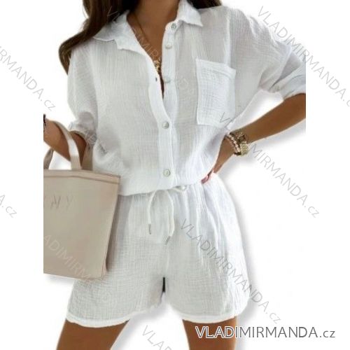 Langarm-Strickpullover für Damen (S/M EINHEITSGRÖSSE) ITALIAN FASHION IMWAE23047