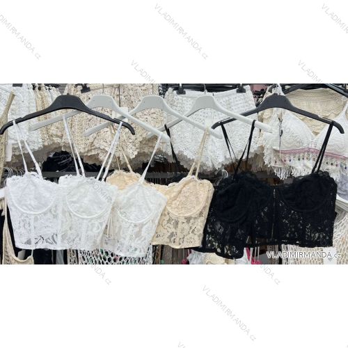 Träger-Tanktop für Damen (Einheitsgröße S/M) ITALIAN FASHION IMWAE24051