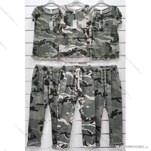 Damen T-Shirt Kurzarm (S / M / L ONE SIZE) ITALIAN FASHION IMWC222158