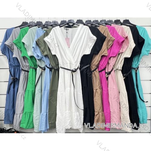 Damen T-Shirt Kurzarm (S / M / L ONE SIZE) ITALIAN FASHION IMWC222158