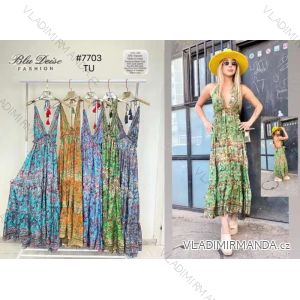 Langärmliges Sommer-Hemdkleid für Damen (S/M/L Einheitsgröße) INDIAN FASHION IMWY23123