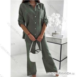 Langarm-Strickpullover für Damen (S/M EINHEITSGRÖSSE) ITALIAN FASHION IMWAE23047