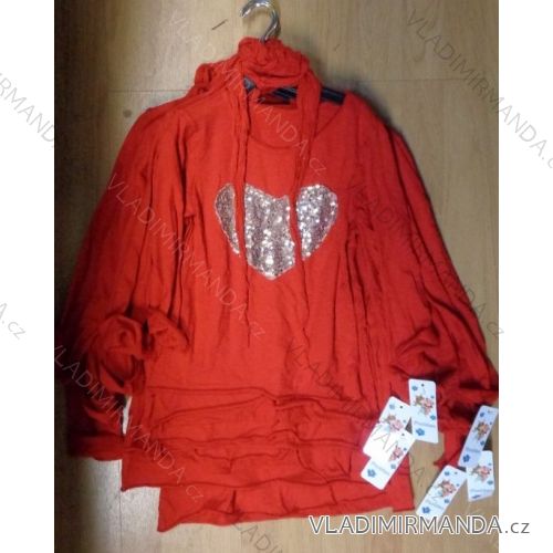 T-Shirt langärmliges jugendlich Mädchen (4-14 Jahre) ITALIENISCHE MUTTER 3131IMM
