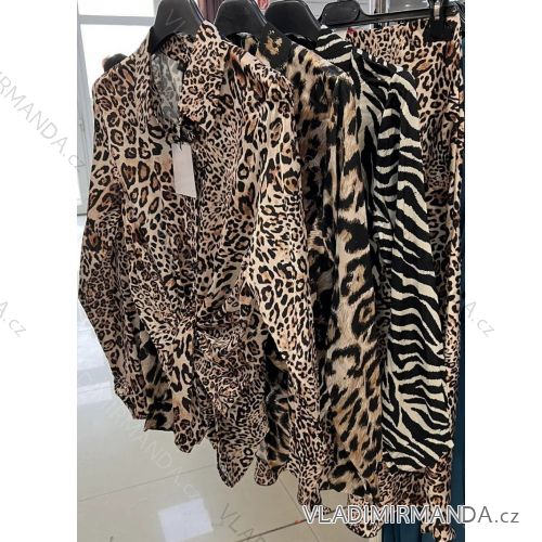Langarmshirt für Damen (Einheitsgröße S/M) ITALIAN FASHION IMM23M2427