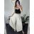 Lange Sommer-Haremshose für Damen (42/44/46 Einheitsgröße) ITALIAN FASHION IM424361 dunkelrosa S / M