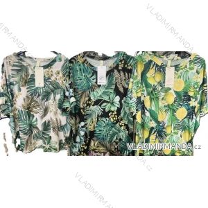 Elegantes Damenkleid mit langen Ärmeln (Einheitsgröße S/M) ITALIAN FASHION IMM23M6062