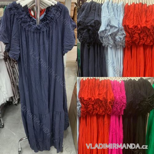 Langarm-Hemdkleid für Damen (S/M EINHEITSGRÖSSE) ITALIAN FASHION IMWD232607