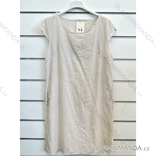 Langes trägerloses Pailletten-Partykleid für Damen (Einheitsgröße S/M) ITALIAN FASHION IMPSH233348