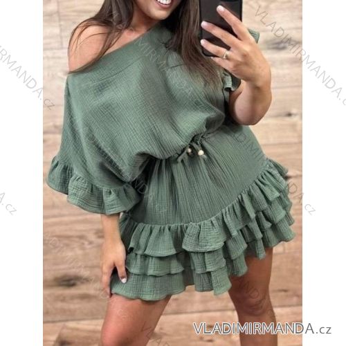 Carmen Sommerkleid (S / M / L ONE SIZE) ITALIAN FASHION IMWY22051