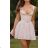 Damen Sommer Spitzenkleid Madeira mit Trägern (S/M/L ONE SIZE) ITALIAN FASHION IMPMD256893