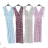 Elegantes, ärmelloses langes Kleid von Icecool für Damen (M/L, XL/XXL) AINUOSI ITALIAN FASHION IMB2322-22 -   grün -   XL/2XL