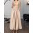Langes Partykleid mit Riemchen für Damen (Einheitsgröße S/M) ITALIAN FASHION IMM235602