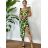 Langes Partykleid mit Riemchen für Damen (Einheitsgröße S/M) ITALIAN FASHION IMM235602